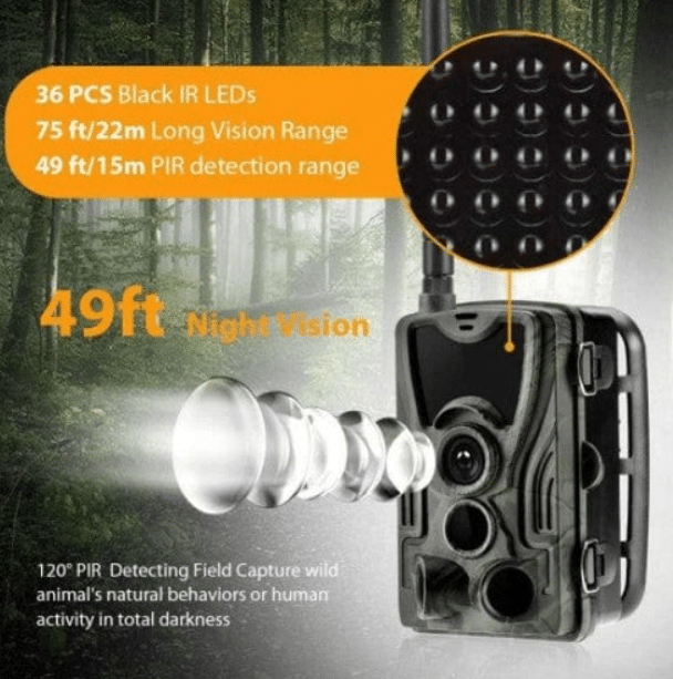 Ловна камуфлажна камера hc-801m 2g