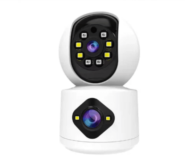 Вътрешна камера за наблюдение с инфрачервена връзка и едновременно наблюдение на две зони