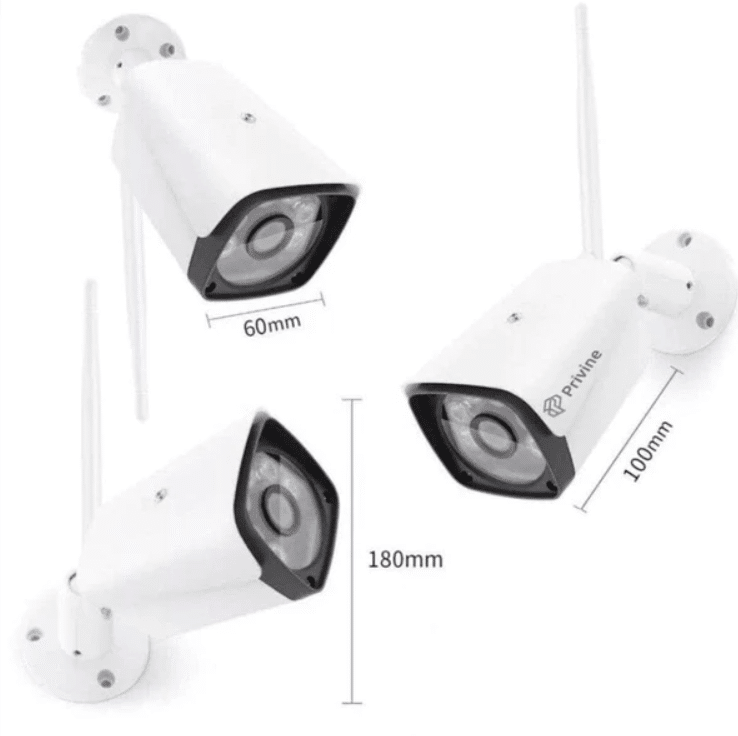 5G Безжично видеонаблюдение Privine с 4 камери