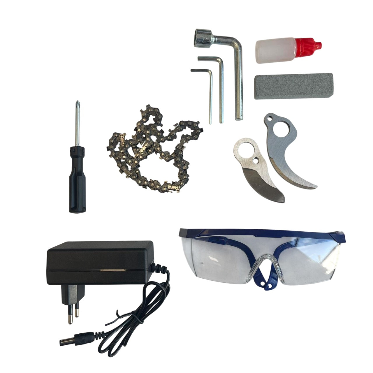 3в1 Акумулаторна Лозарска Ножица и Трион с Омасляване и телескопичен прът 36V 8AH STAHLMAYER