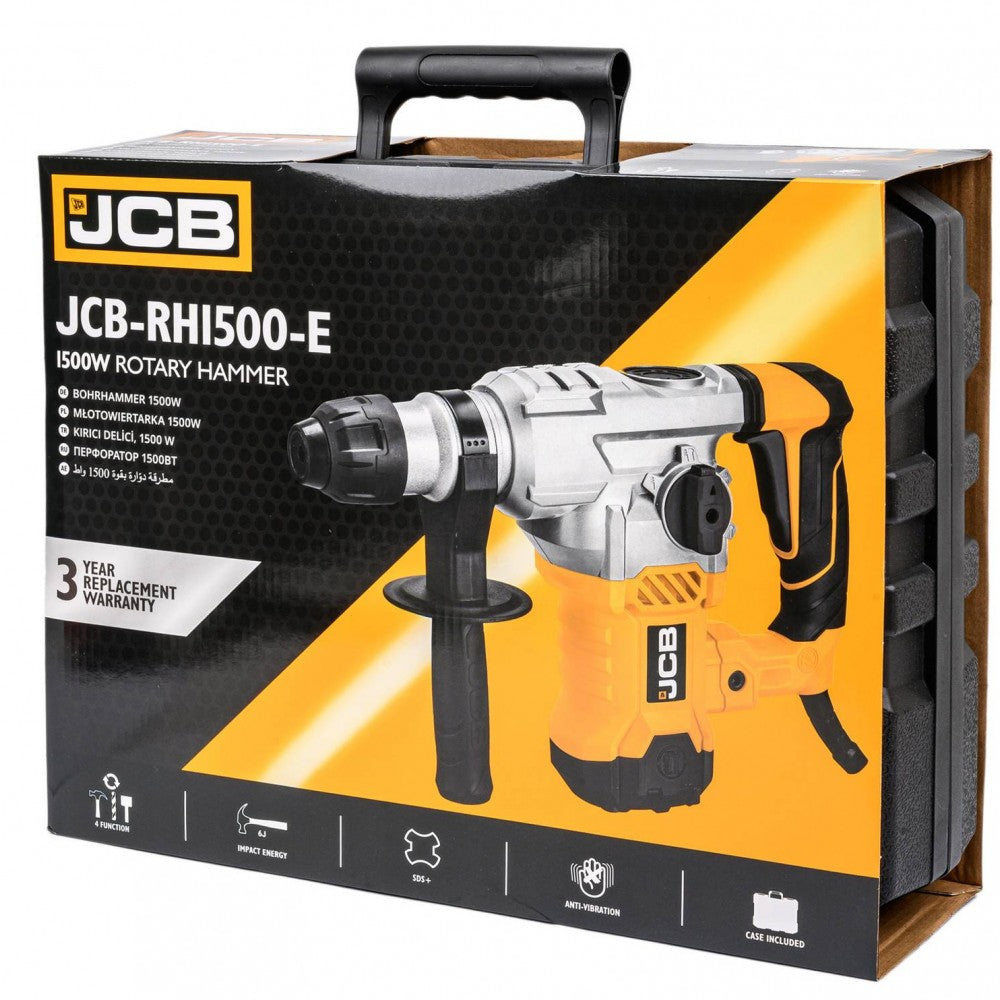 Електрически перфоратор 1500W SDS-plus JCB