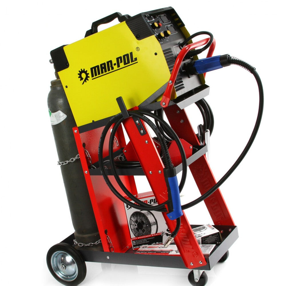 Количка за заваръчни апарати - електрожени до 60 кг Mar-Pol