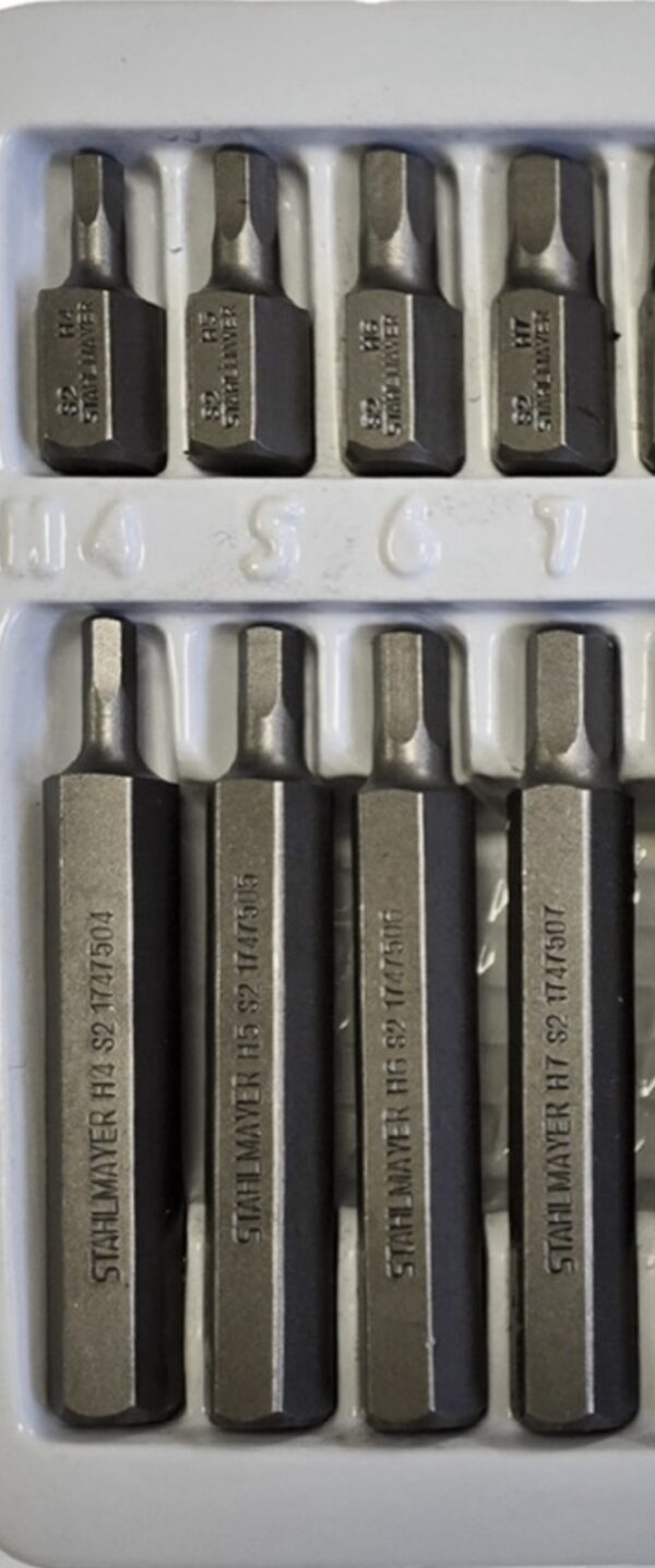 КОМПЛЕКТ НАКРАЙНИЦИ В МЕТАЛНА КУТИЯ – ТОРКС 40 ЧАСТИ STAHLMAYER