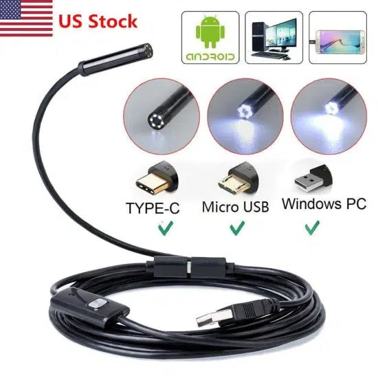 Камера ендоскоп за телефон 3.5 М.