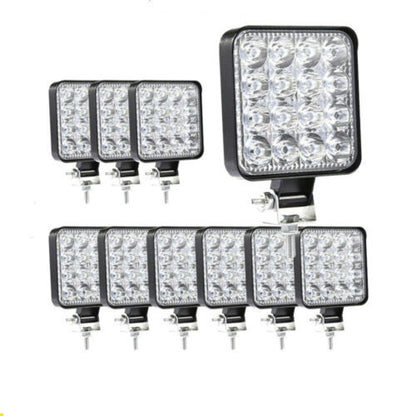 10 БР. ДИОДЕН ХАЛОГЕН 16 ДИОДА 48W