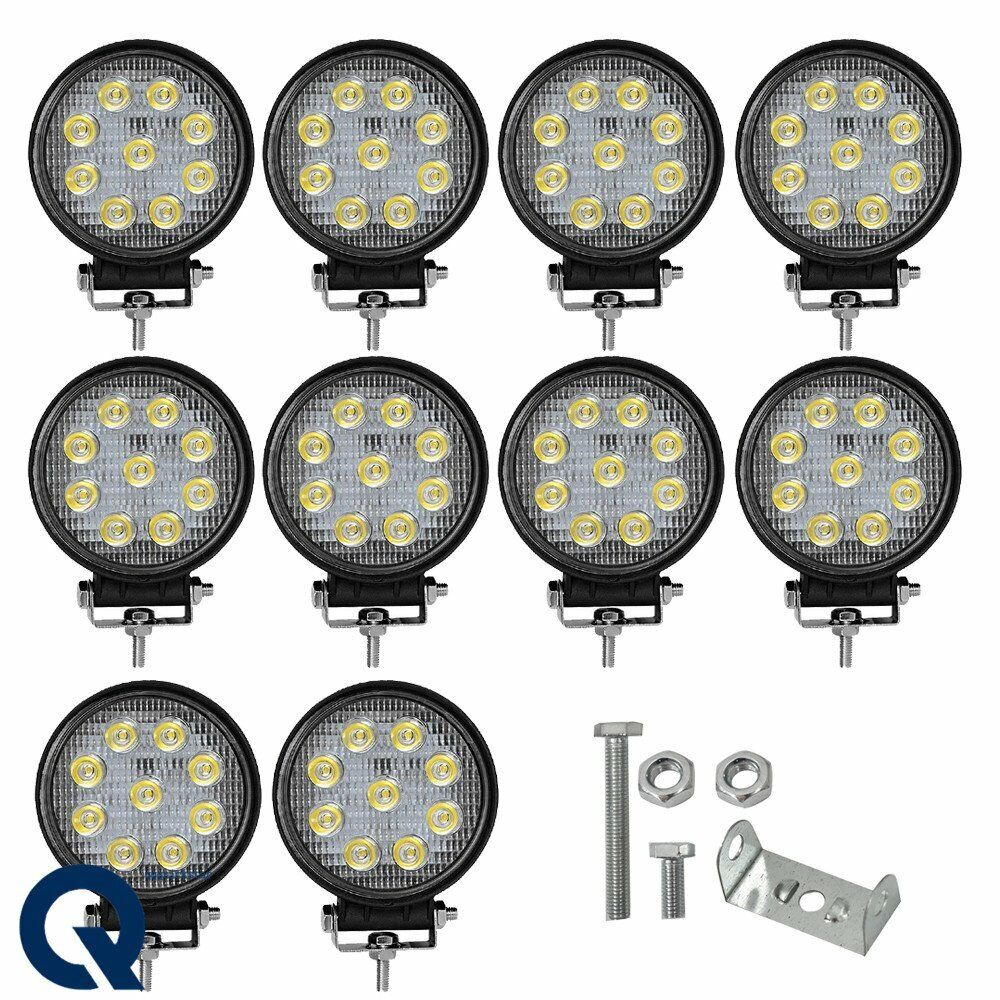 10 БР. ДИОДЕН ХАЛОГЕН 9 ДИОДА 27W