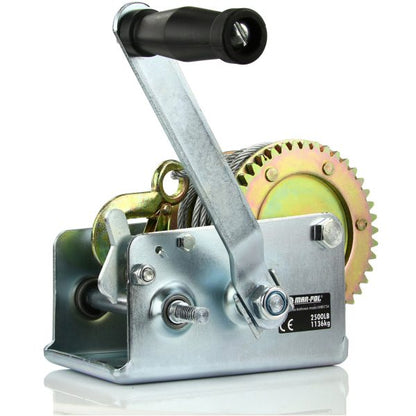 РЪЧНA ЛЕБЕДКА 2500 – 1130 КГ MAR-POL