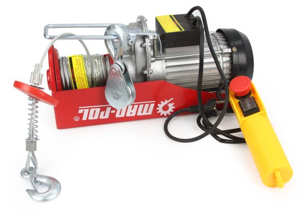 ЕЛЕКТРИЧЕСКА ВЪЖЕНА ЛЕБЕДКА 400 / 800 КГ 12 М 1300W MAR-POL