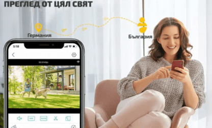 Соларна камера-компактна с 3MP UHD iCsee