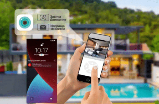 Соларна камера-компактна с 3MP UHD iCsee