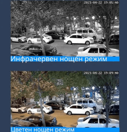 2бр. IP въртяща безжична камера Privine 5MPX- 4+4LED + 2бр. SD карта 64gb iCsee