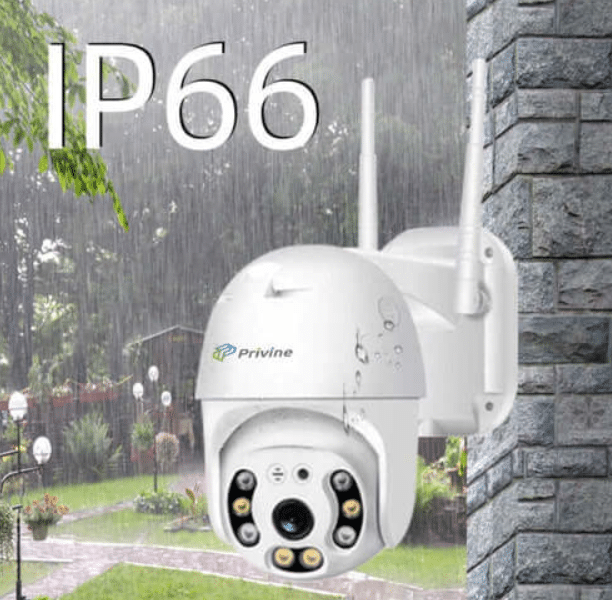 2бр. IP въртяща безжична камера Privine 5MPX- 4+4LED + 2бр. SD карта 64gb iCsee