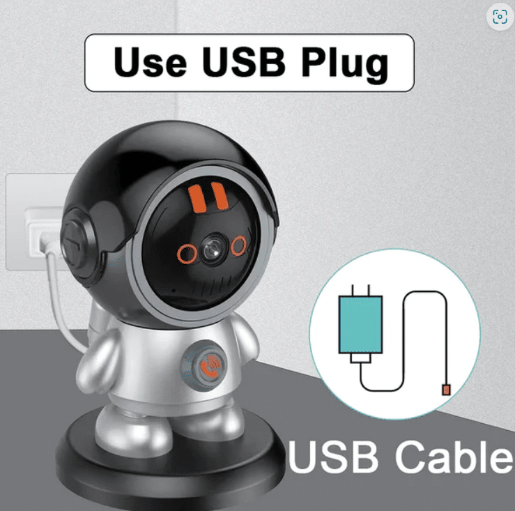 Камера робот Robi WiFi 3MP HD камера специализирана режим за видеонаблюдение на бебета