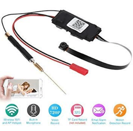 Скрита шпионска камера WiFi P2P