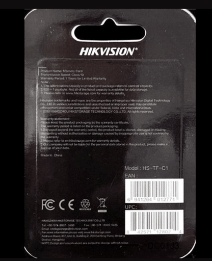 Карта памет – memory card 128gb hikvision