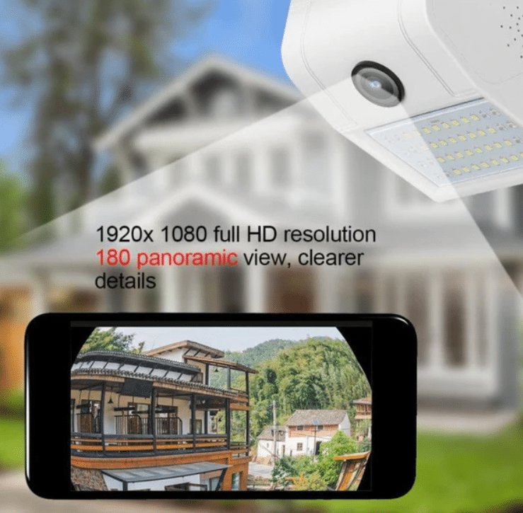 2в1 Wi-Fi камера с осветление