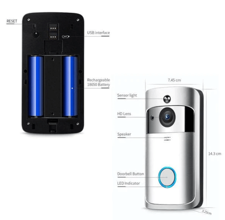 Смарт wi-fi звънец с камера