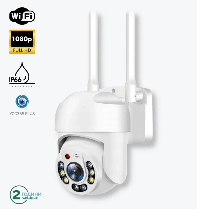 3бр. Куполна безжична камера с 5g и 8led 5mpx + 3бр. SD карта памет 64GB