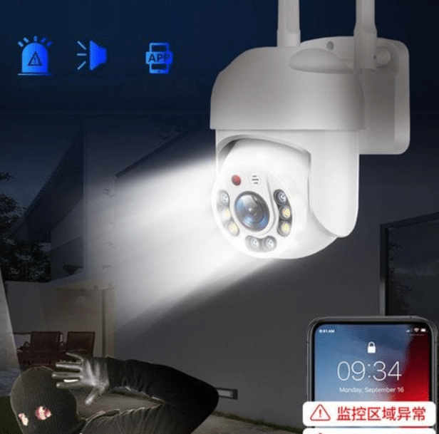 3бр. Куполна безжична камера с 5g и 8led 5mpx + 3бр. SD карта памет 64GB