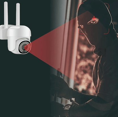 Куполна безжична камера 36led