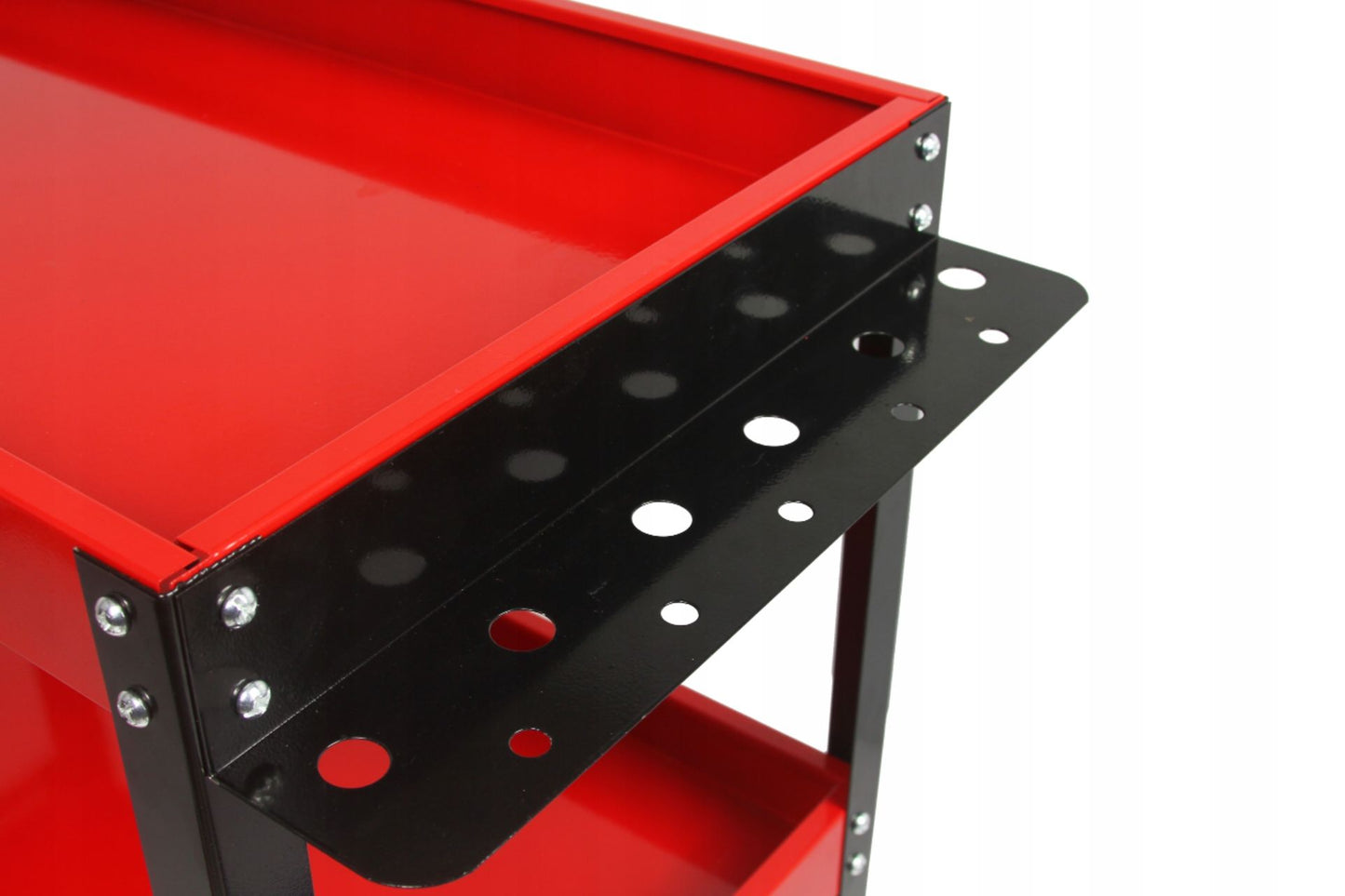 КОЛИЧКА ЗА ИНСТРУМЕНТИ С 3 РАФТА И ПОСТАВКА ЗА ОТВЕРТКИ MAR-POL