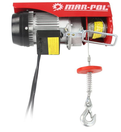 ЕЛЕКТРИЧЕСКА ВЪЖЕНА ЛЕБЕДКА 125 / 250 КГ 12 М 500W MAR-POL