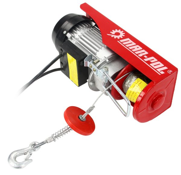 ЕЛЕКТРИЧЕСКА ВЪЖЕНА ЛЕБЕДКА 125 / 250 КГ 12 М 500W MAR-POL