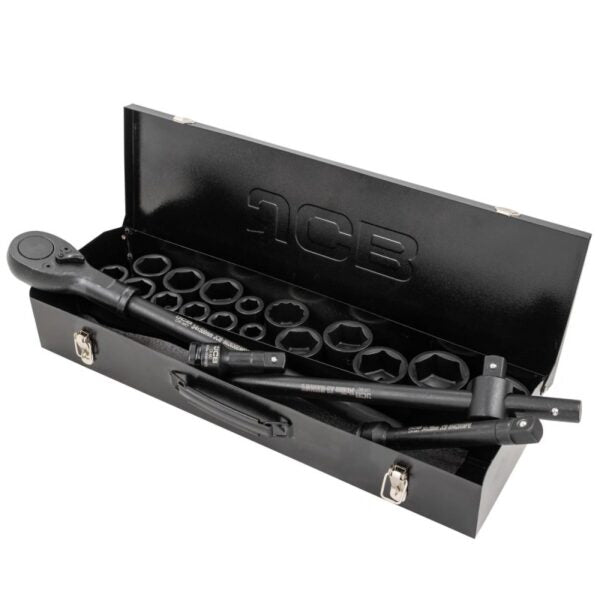 ГЕДОРЕ С УДАРНИ ВЛОЖКИ 21 ЧАСТИ 3/4“ 6-СТЕННО JCB