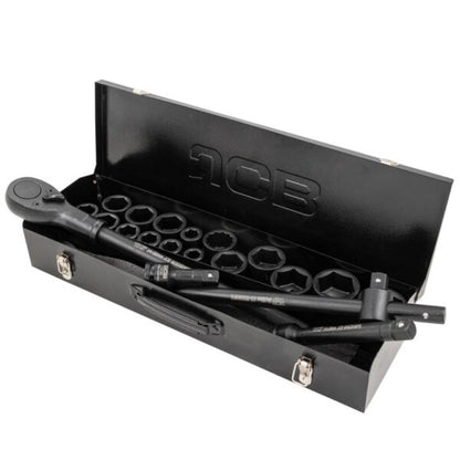 ГЕДОРЕ С УДАРНИ ВЛОЖКИ 21 ЧАСТИ 3/4“ 6-СТЕННО JCB