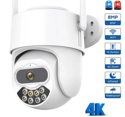 2бр Безжична камера с WI-FI ICSEE X8 ZOOM 8mpx