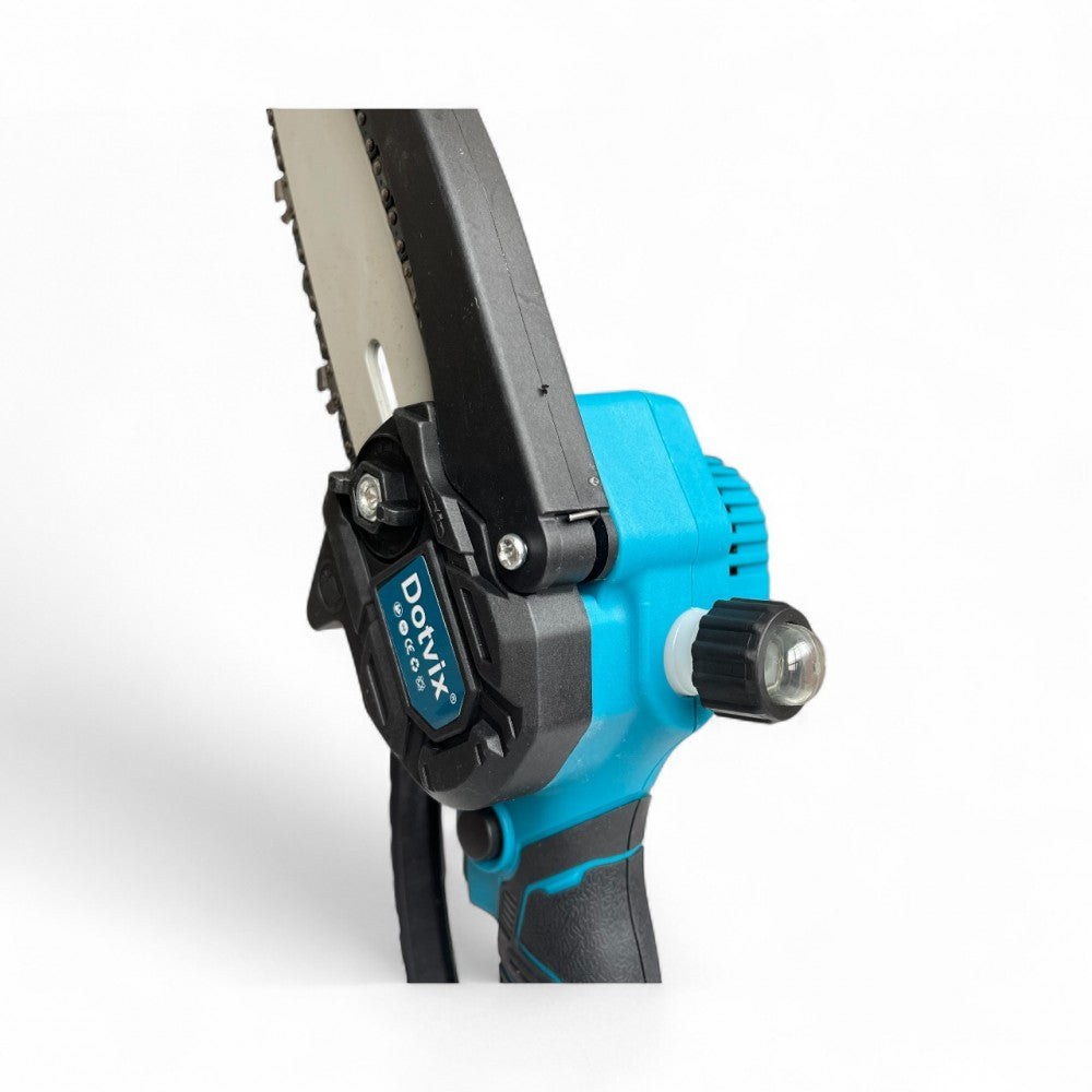 3в1 Акумулаторна лозарска ножица и трион с телескопичен прът 36V 8Ah Dotvix – електрическа резачка и ножица за лозя и дървета