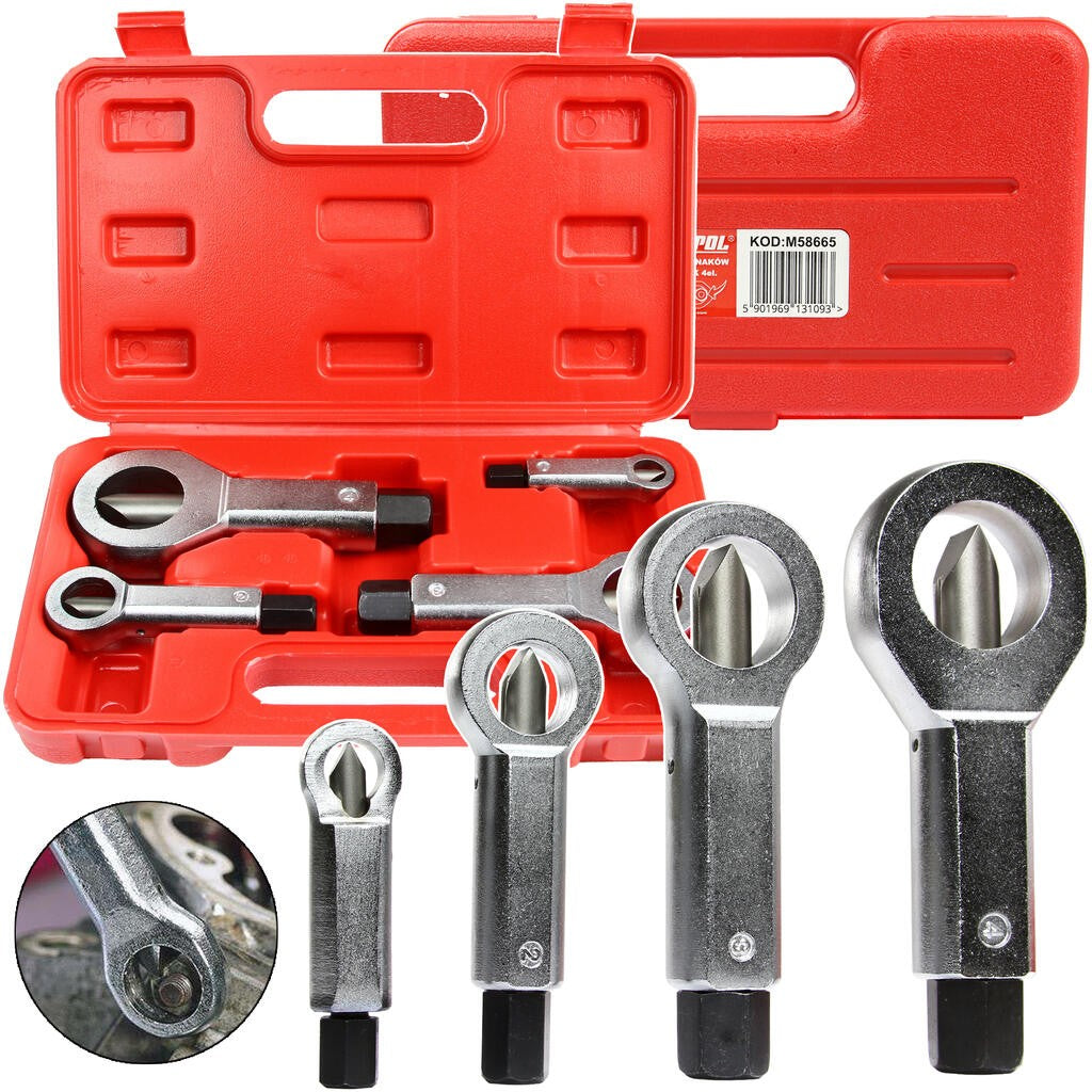 КОМПЛЕКТ ГАЙКОЦЕП 4 ЧАСТИ MAR-POL