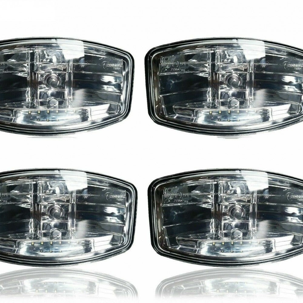 4 бр. Лед Led Правоъгълен Халоген за Тир, Камион/ 710621