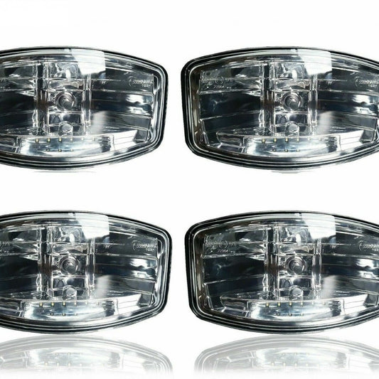 4 бр. Лед Led Правоъгълен Халоген за Тир, Камион/ 710621