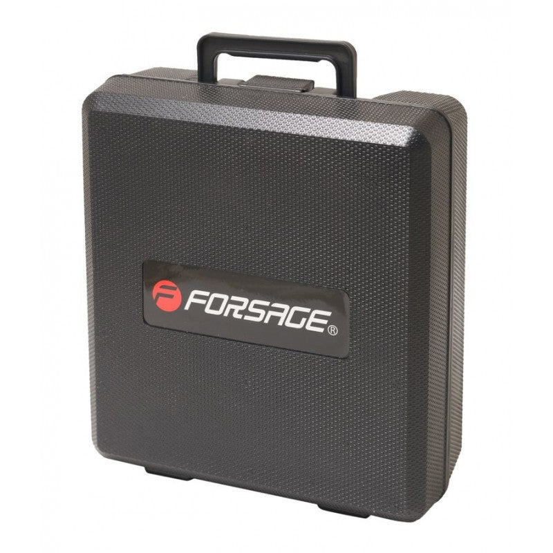 ПНЕВМАТИЧЕН ГАЙКОВЕРТ С КЪС ШПИНДЕЛ 1450 NМ 1/2″ С ВЛОЖКИ И КУФАР FORSAGE