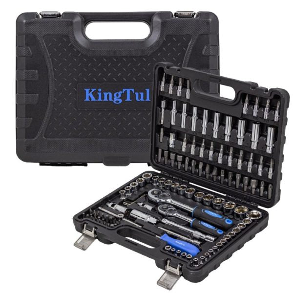 ГЕДОРЕ КОМПЛЕКТ 108 ЧАСТИ 1/4“ 1/2“ KINGTUL