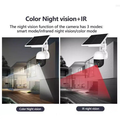 Куполна соларна камера със SIM карта- 4G