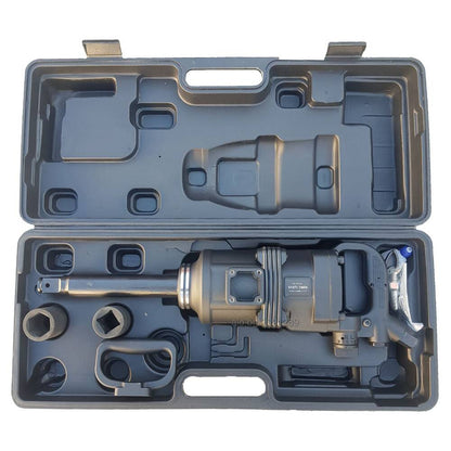 ПНЕВМАТИЧЕН УДАРЕН ГАЙКОВЕРТ С ДЪЛЪГ ШПИНДЕЛ 1″ 3800 NM STAHLMAYER