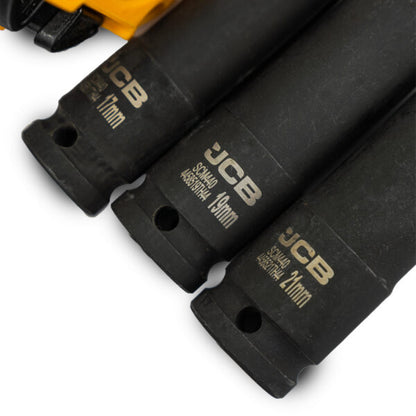 ПНЕВМАТИЧЕН ГАЙКОВЕРТ С КЪС ШПИНДЕЛ 1450 NМ 1/2″ JCB С ВЛОЖКИ И КУФАР