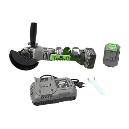 Акумулаторен безчетков ъглошлайф 36V 5,0Ah HAWEK