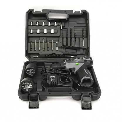 Акумулаторен винтоверт с вложки и удължение 12V HAWEK