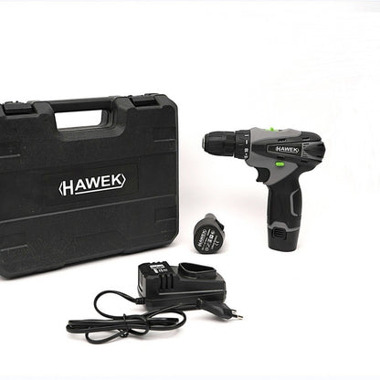 Акумулаторен винтоверт с вложки и удължение 12V HAWEK