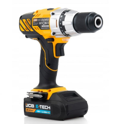 АКУМУЛАТОРЕН ВИНТОВЕРТ С БАТЕРИЯ И ЗАРЯДНО 18V 45NM JCB