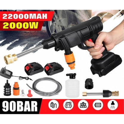 Преносима акумулаторна водоструйка 2000W с две батерии 36V 8ah