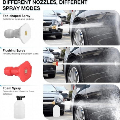 Преносима акумулаторна водоструйка 1500W 40BAR с две батерии