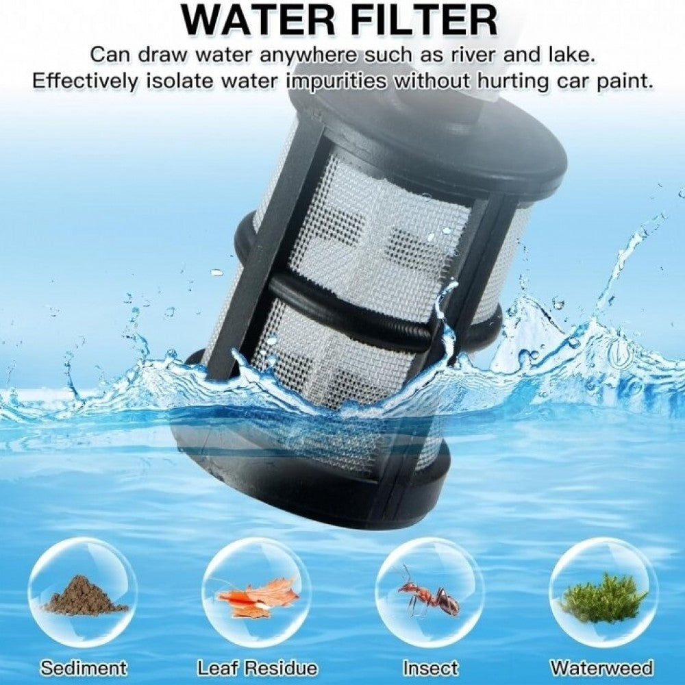 Преносима акумулаторна водоструйка 1500W 40BAR с две батерии