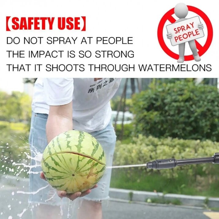 Преносима акумулаторна водоструйка 2000W с две батерии 36V 8ah