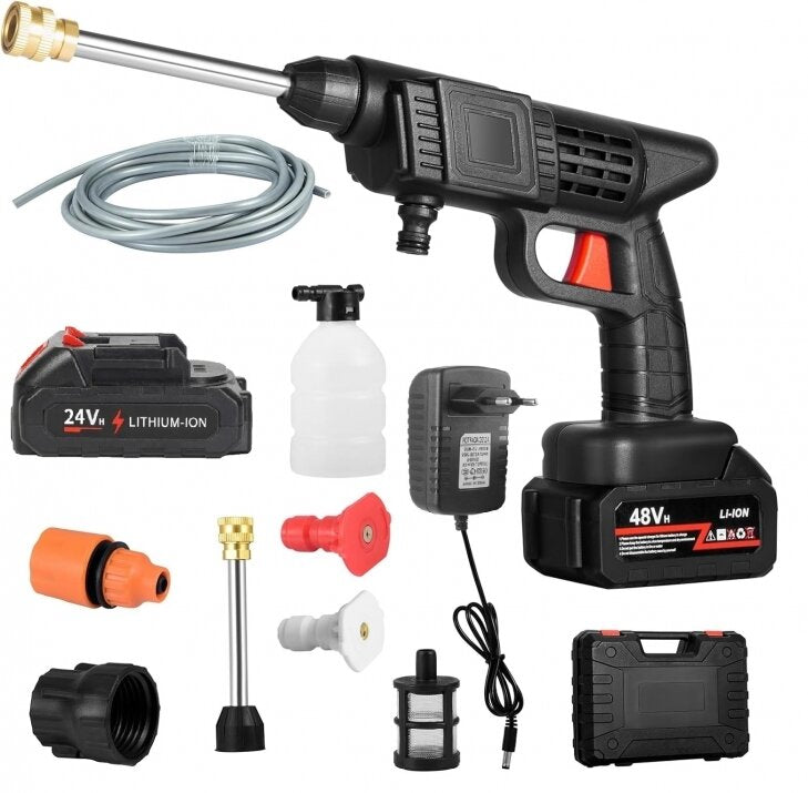 Преносима акумулаторна водоструйка 2000W с две батерии 36V 8ah