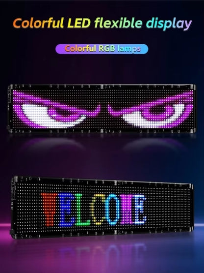 Светещи LED очи за предно стъкло, дяволски очи Devil Eyes 60/12см