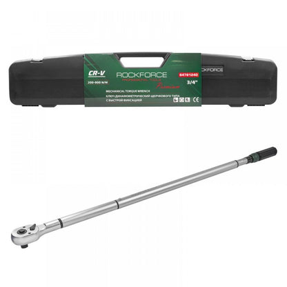 Динамометричен ключ с бърза фиксация 200 – 800 Nm 3/4 RockForce
